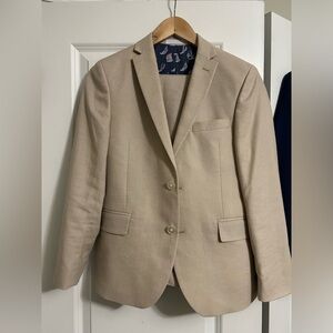 Ralph Lauren Khaki two piece suit.